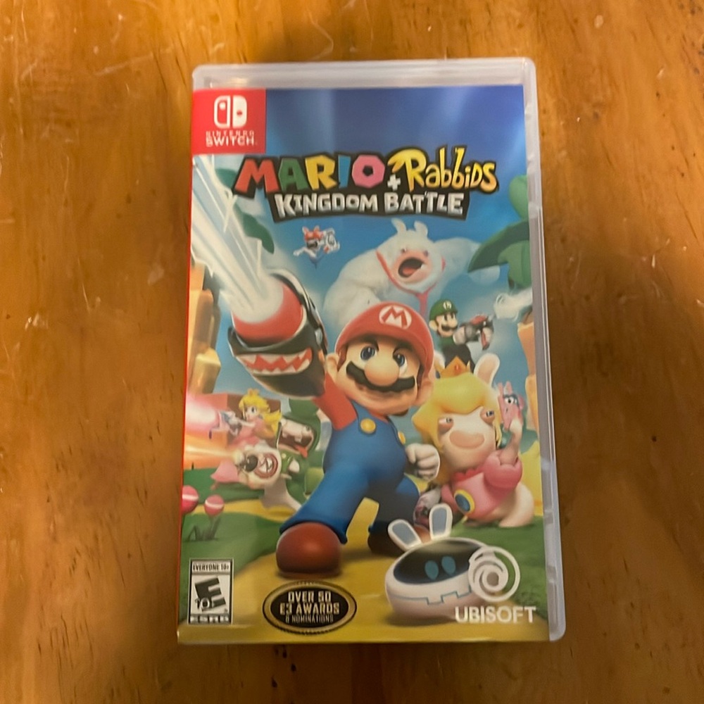 Mario vs. Rabids Nintendo switch game